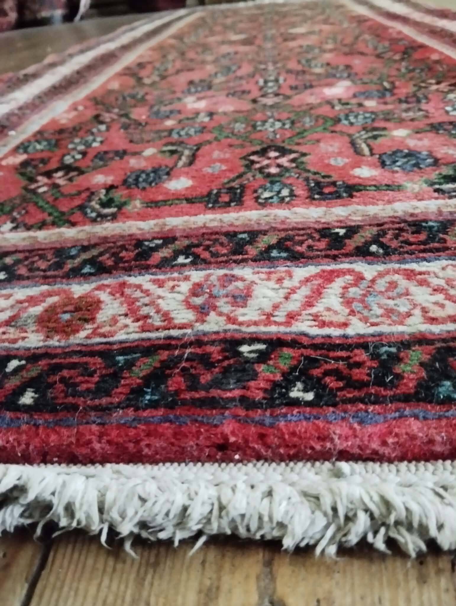 Tapis de couloir Hamadan fait main 200x79cm