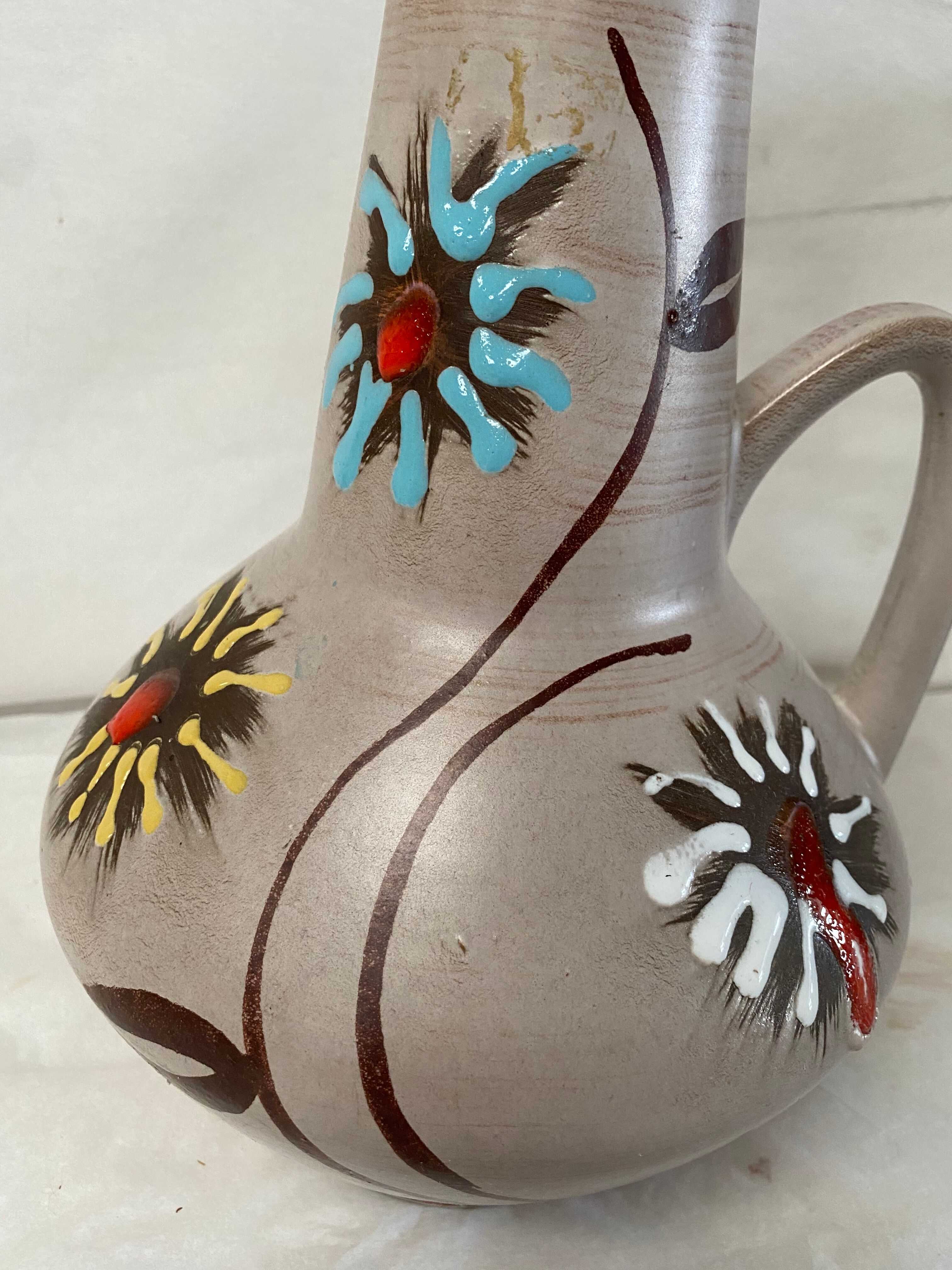 Vintage ceramic vase West Germany