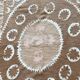Vintage hand-embroidered tablecloth 153x154 cm