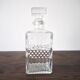 Carafe à whisky en verre taillé