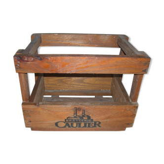 Caulier brewery wooden crate