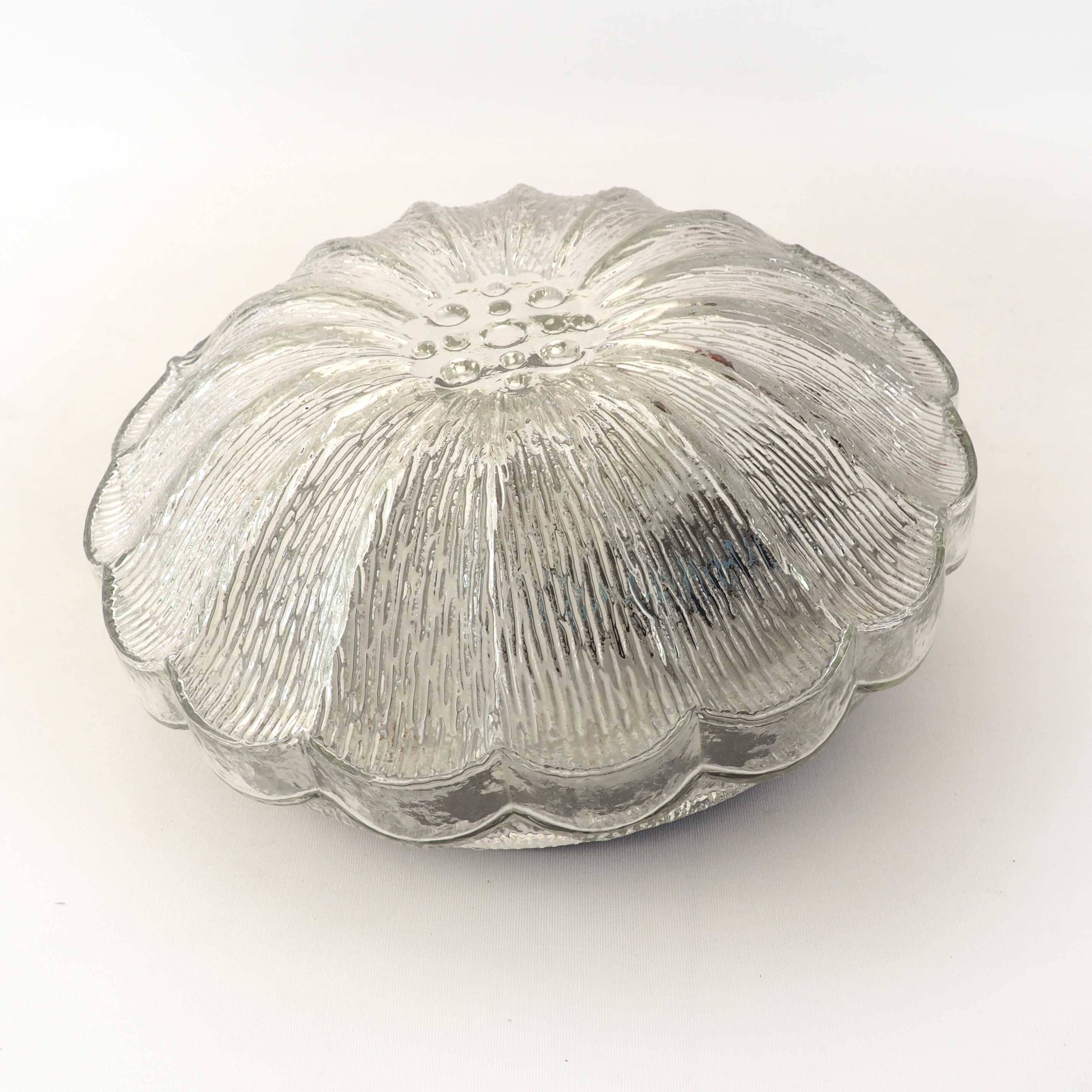 Applique plafonnier verre oursin