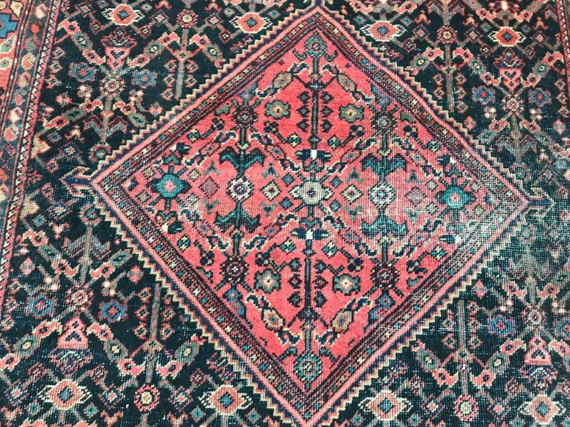 Former carpet Persian Mahal done hand 130 X 203 CM