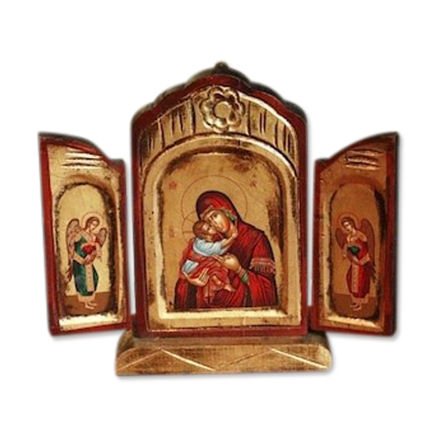 Byzantine icon triptych