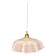 Vintage pink opaline pendant light