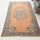 4x8 Pale Orange Classic Vintage Rug, 133x233Cm SK 2536