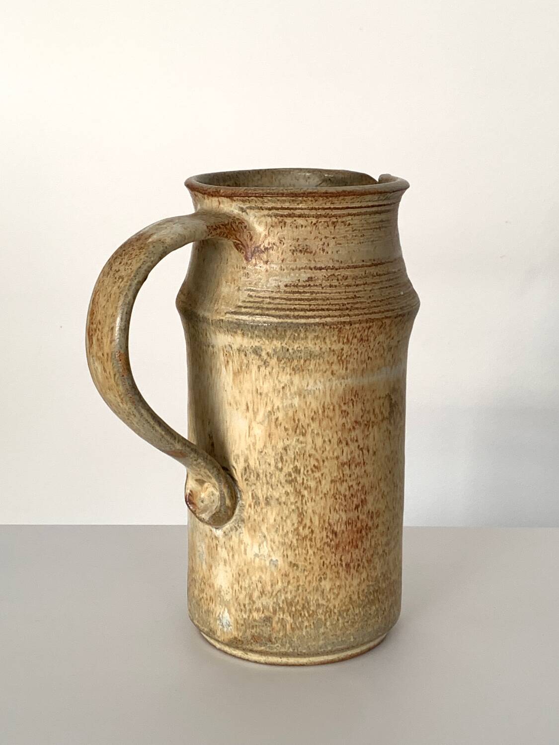 Ceramic pitcher from 1978 signed