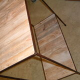 Console iron and wood