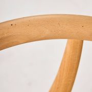 MK10689 Chaise de salle à manger en hêtre