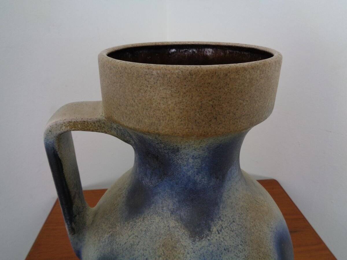 Large West German pottery jug from Dümler & Breiden, 1960s.