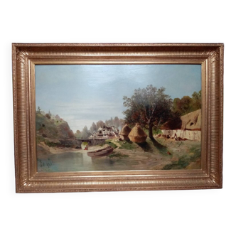 Painting Eugene DESAYES (1826-1890)