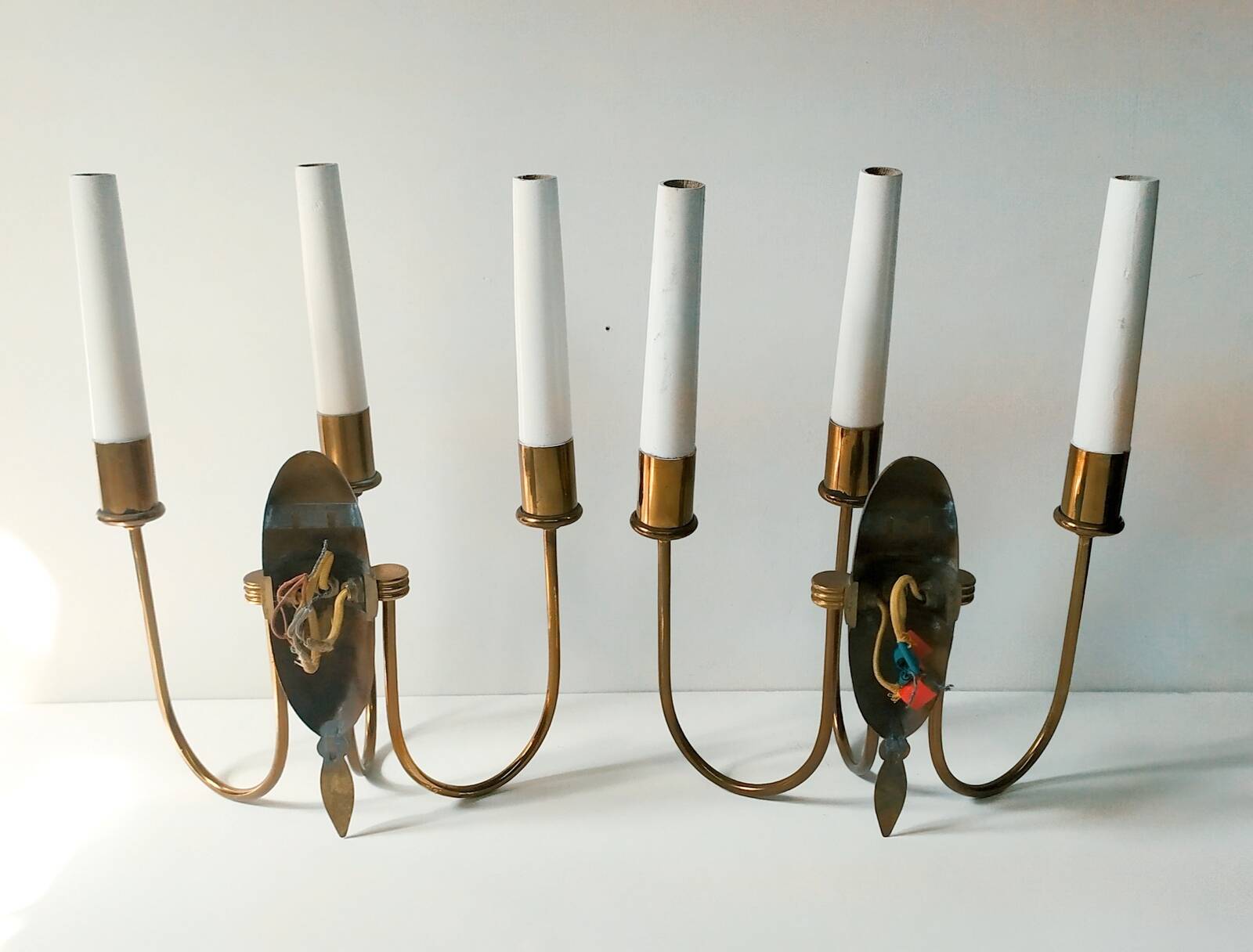 Vintage Wall Lights from Arredoluce, 1940s, Set of 2