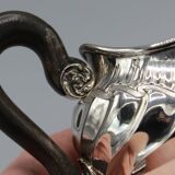 Ancien pot a lait cremier en argent massif minerve maison cardeilhac paris xix