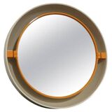 Space Age Plastic Mirror in the style of Specchio Allibert, 1970s