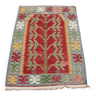 Tapis kilim fait main de petite taille