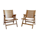 Pair of Rex armchairs by Niko Krajl for Impakta Les, 1956