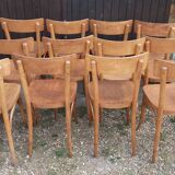 Set of 12 bistro chairs