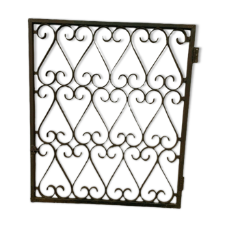 Wrought iron gate / Decorative element XX century