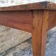 Table en chêne et sapin