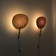 Pair of wall sconces "Uchiwa" by Ingo Maurer for M Design, years