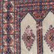 Vintage carpet pakistan drawings bokhara handmade 124x186 cm