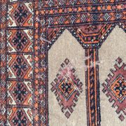 Tapis vintage pakistan dessins bokhara fait main 124x186 cm