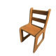 Vintage wooden children's sled chair – 60s/70s design furniture