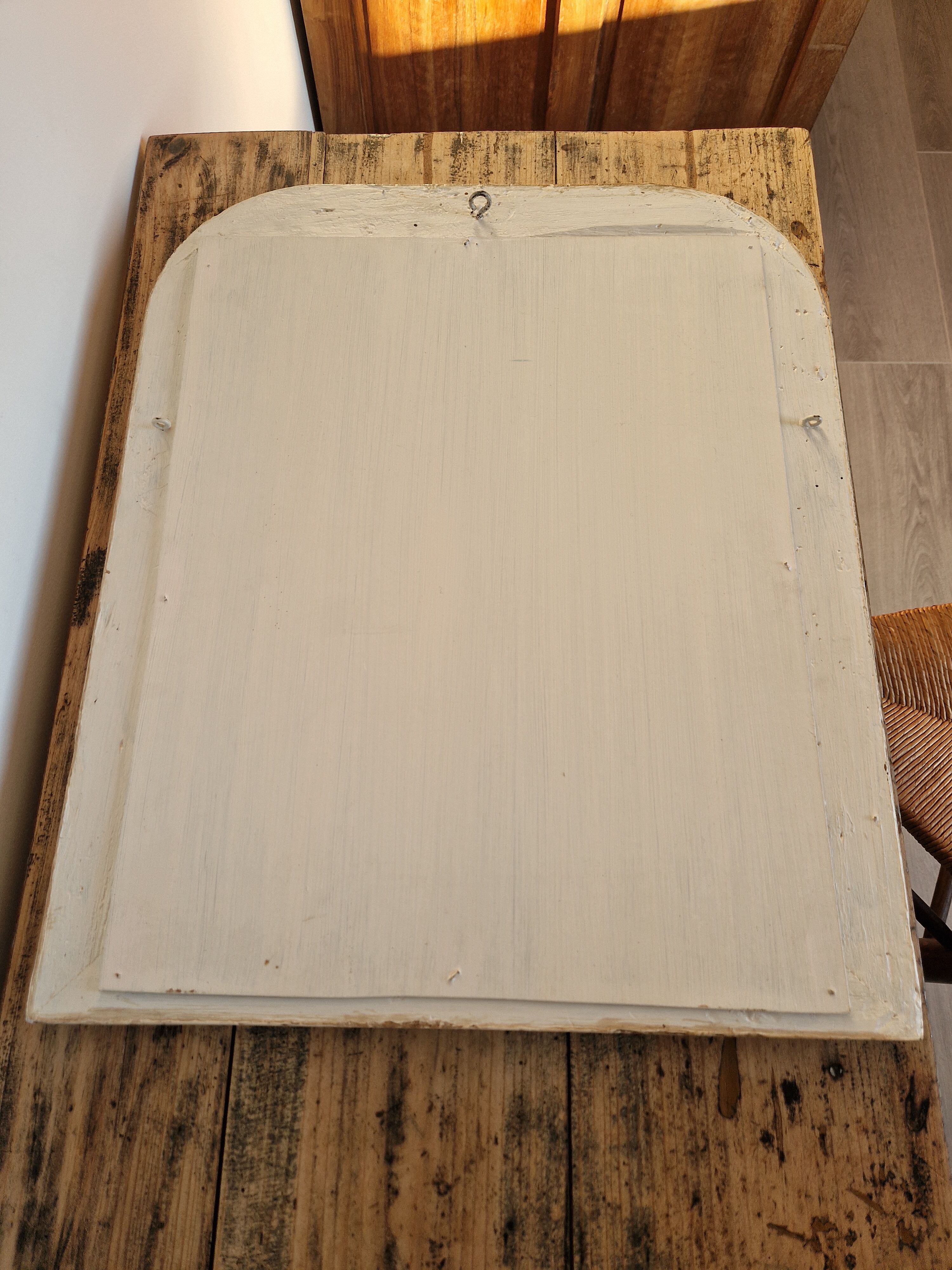Miroir style Louis Philippe shabby chic 55 x 45 cm