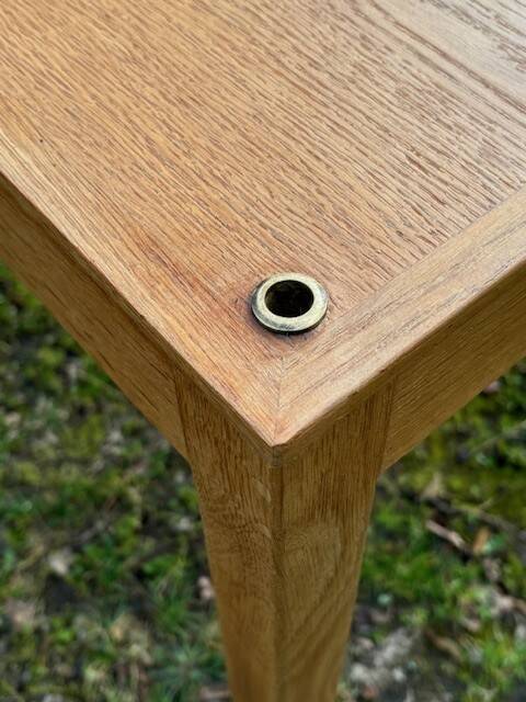 Oak table or desk - Denmark 70s/80s