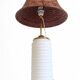 Midcentury Ceramic and Brass Table Lamp by Carstens Tönnieshof, 1960s