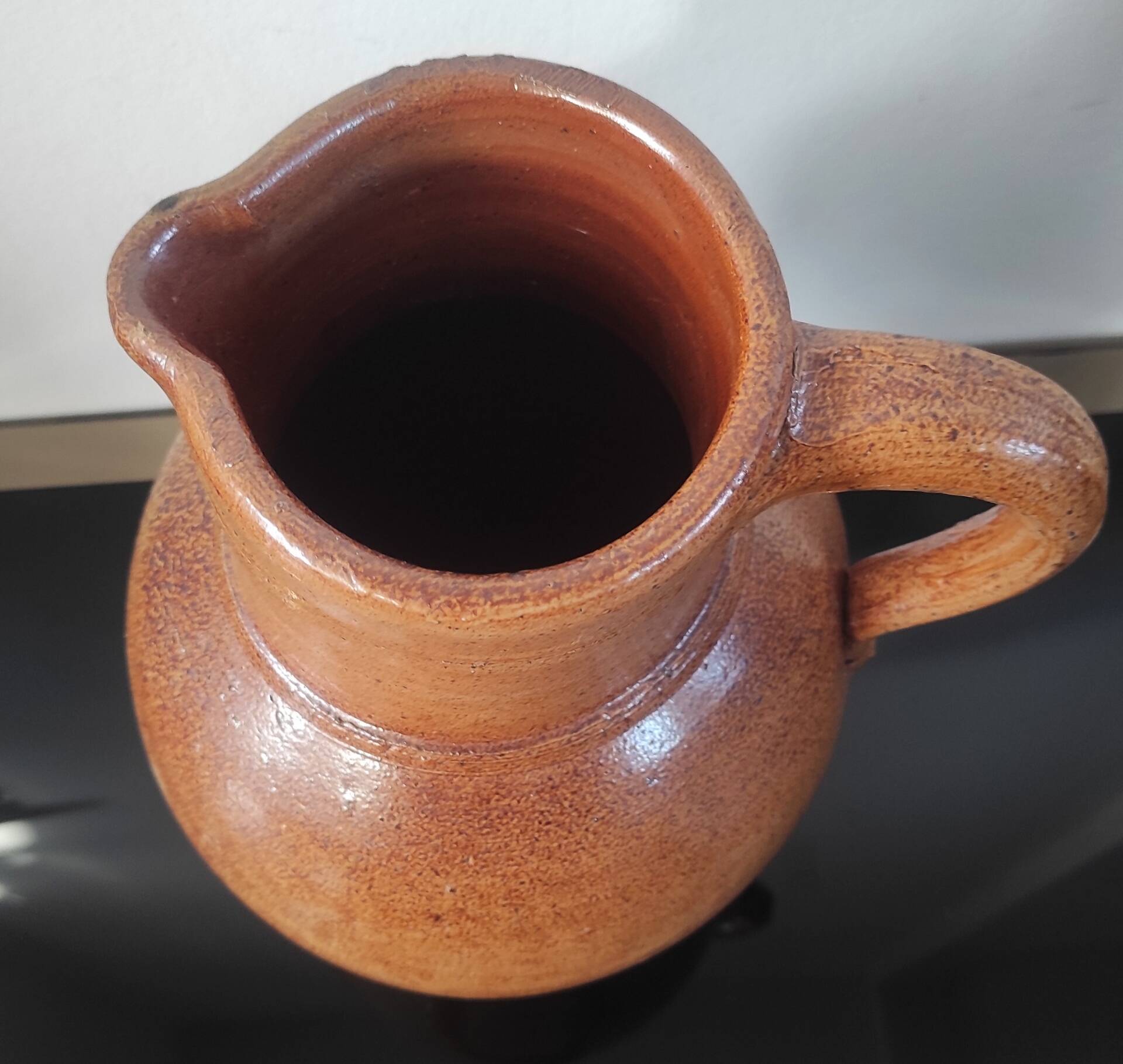 Grand pichet artisanale vintage