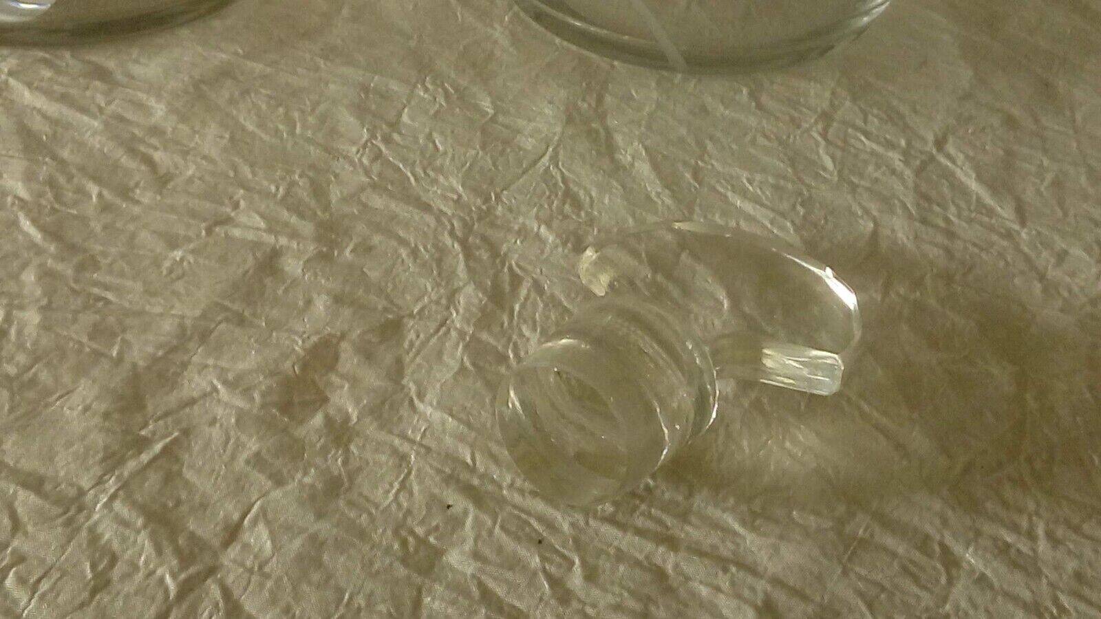 Fains glassware jug and engraved crystal carafe