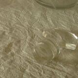 Verrerie fains cruche et carafe en cristal grave