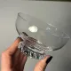 Verres a champagne 6p. Daum