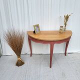 Half-moon console