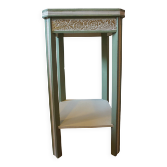 Art Deco painted wooden side table - 1930s