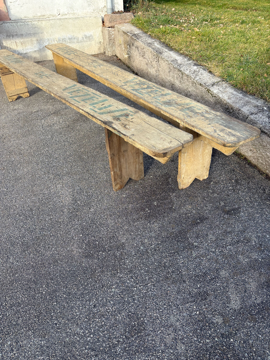 2 brewery benches