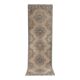 Vintage Turkish hallway rug 115x383 cm