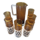 Services de verres et pichet