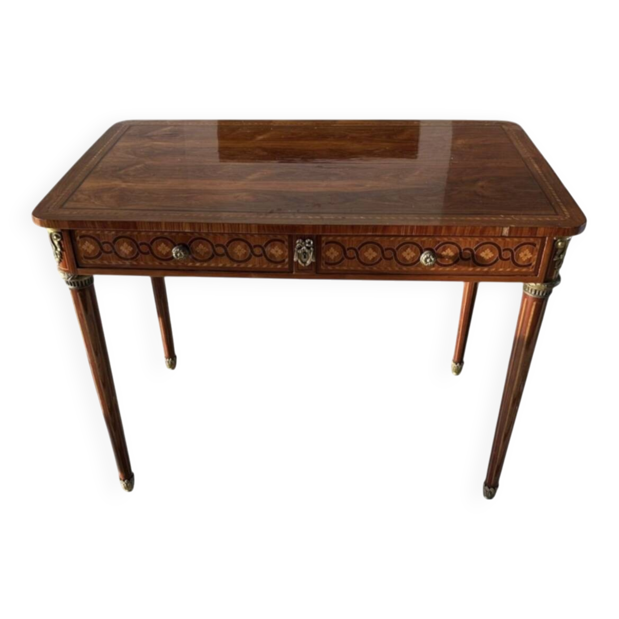 Marquetry desk
