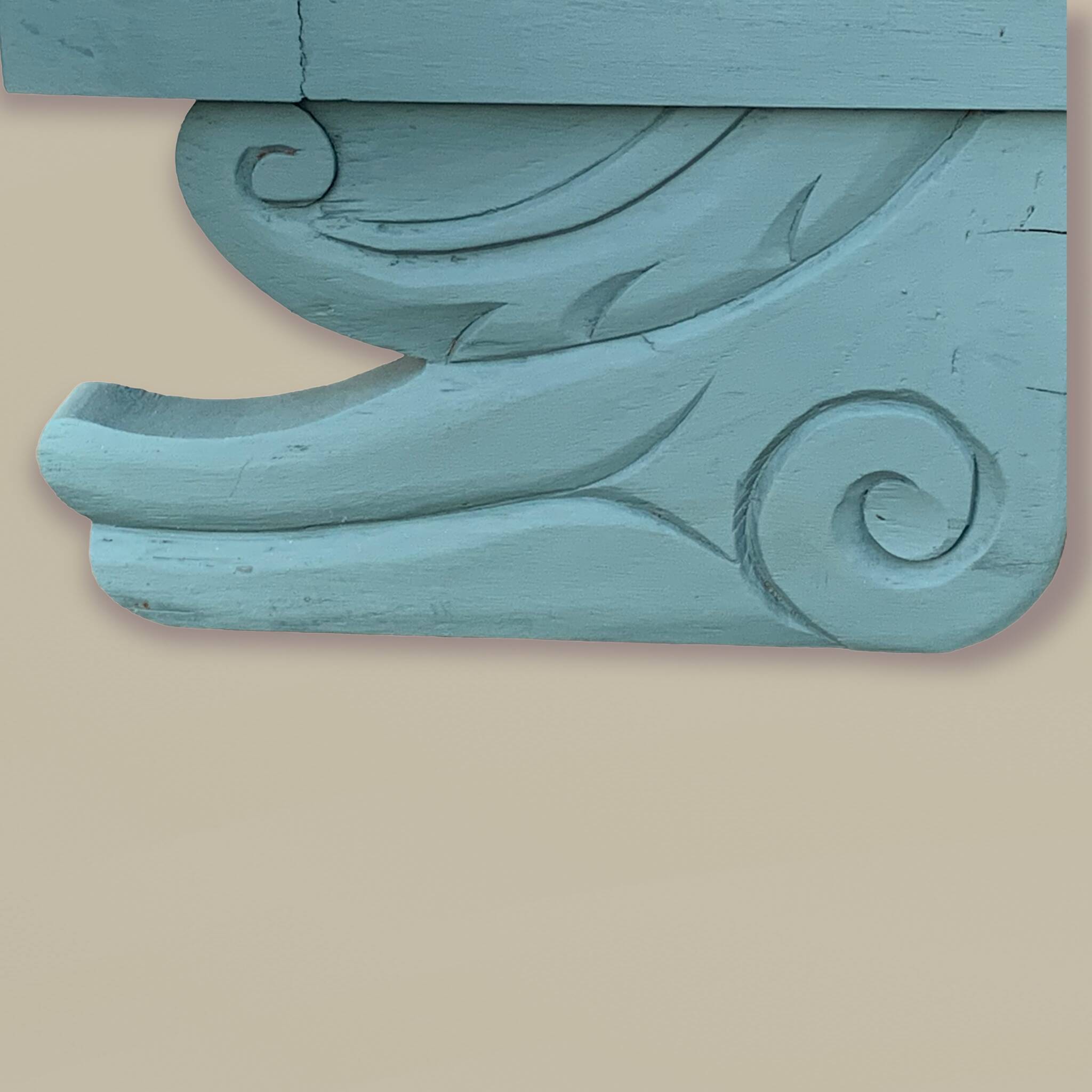 Parisian art deco wardrobe blue gray 1930