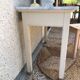 Table de pâtissier plateau marbre