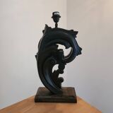 Pied de Lampe "Cordoue" en bois