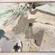 Vintage Abstract Oil on canvas by Carl Gustaf Skoglund Swedish, 1965