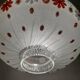 60s embroidered lantern chandelier
