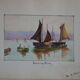 Dessin au crayon circa 1910 evening glow