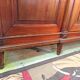 Large Louis XVI style mahogany wardrobe