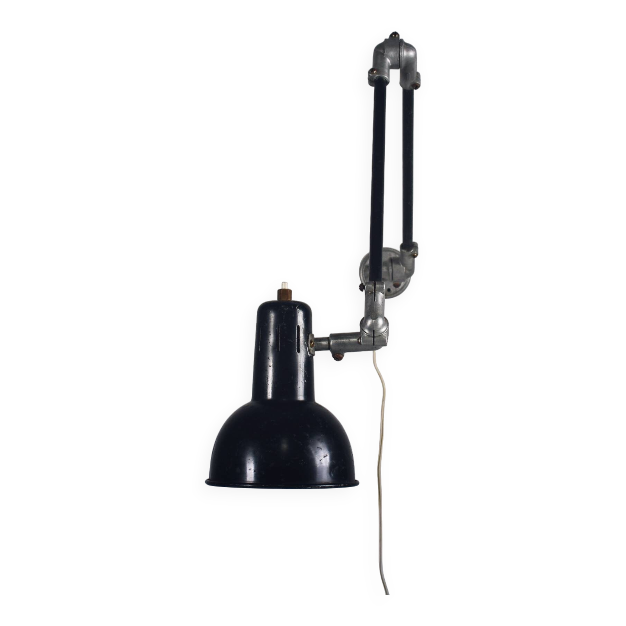 Vintage architect lamp Rijo, Denmark 1950s