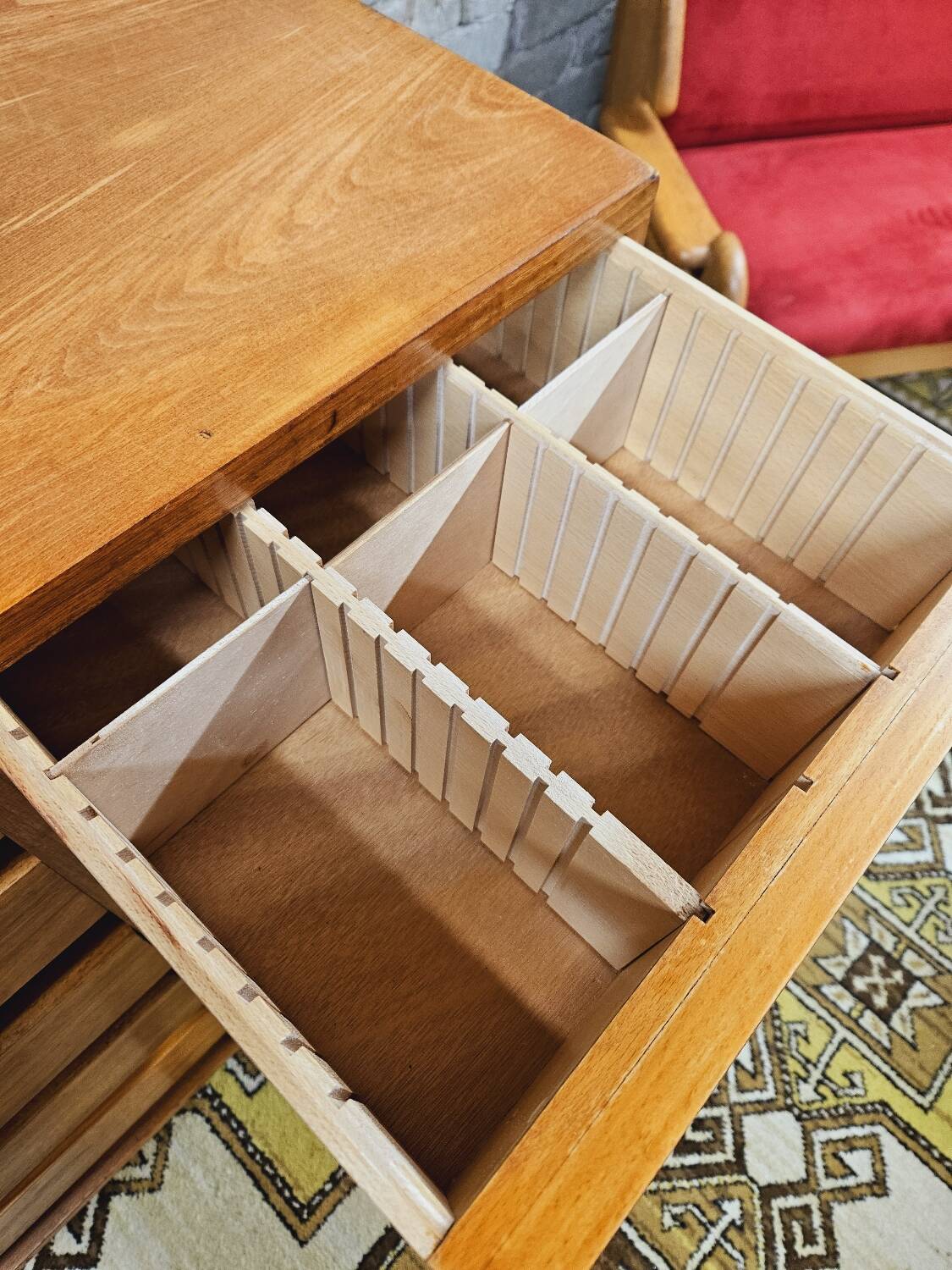Commode ou meuble de métier scandinave 1970