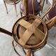 Lot of 6 Josef Kohn curved wood bistro chairs